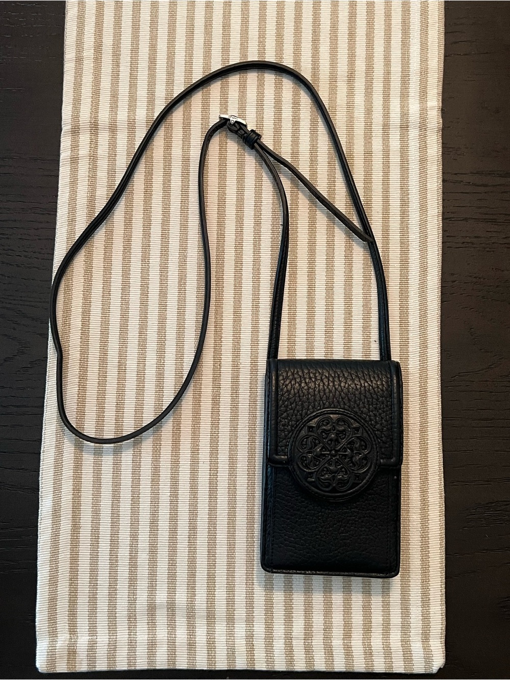 Brighton Ferrera Phone Organizer Purse in Black